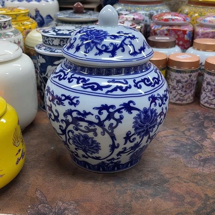 陶瓷罐茶叶罐密封罐储物罐