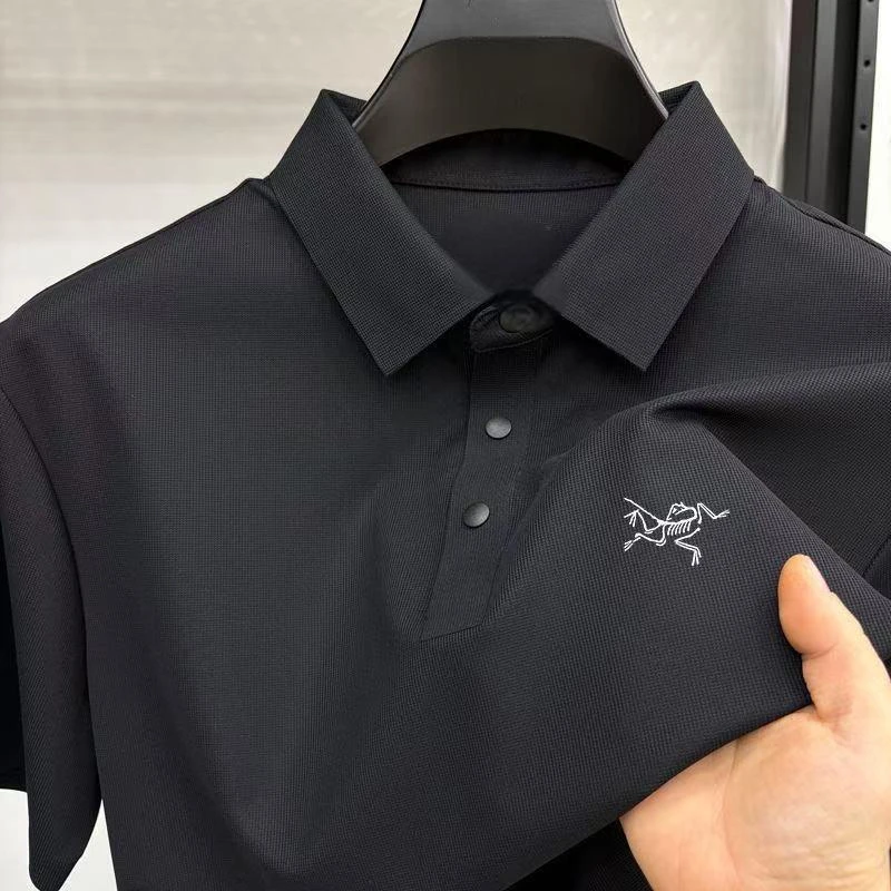 【奥特莱斯撤柜】轻奢高端男士POLO衫2025新款重磅上衣男