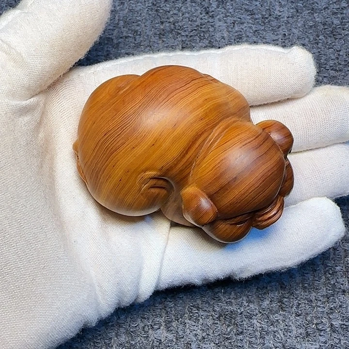 柏木（崖柏）全陈化老料把件