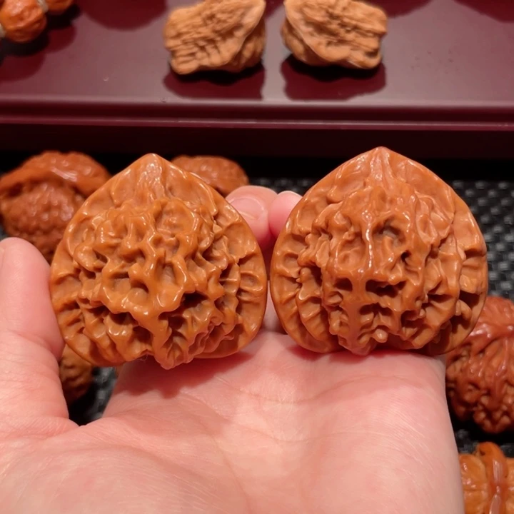 把件文玩核桃龙鳞纹帝王