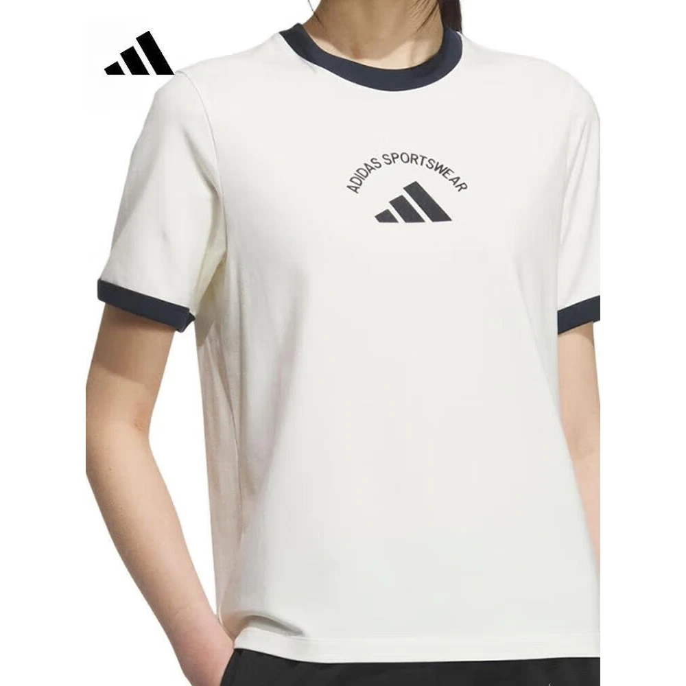 adidas/阿迪达斯【商场同款】女子运动休闲短袖T恤 KC0058