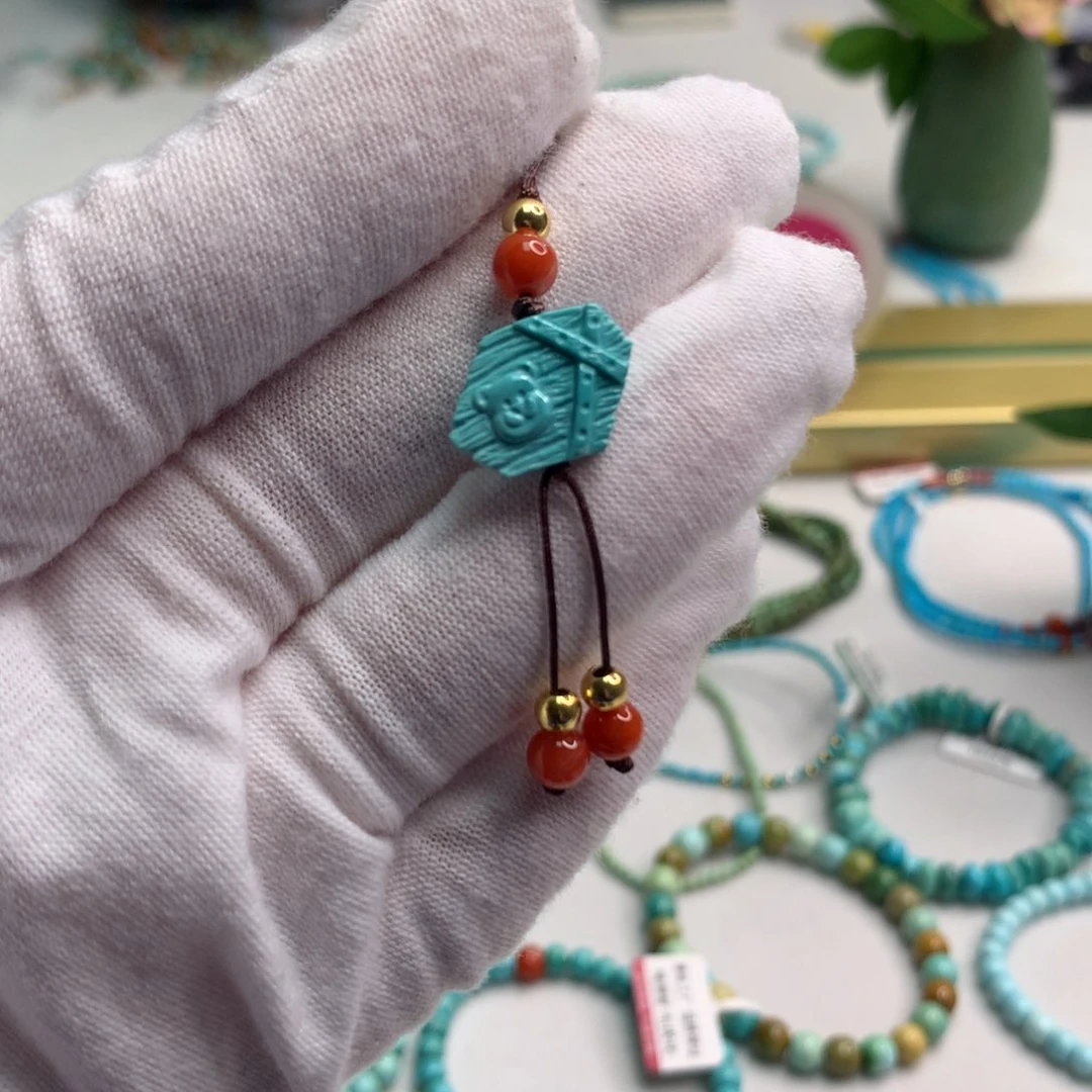 未镶嵌绿松石配饰