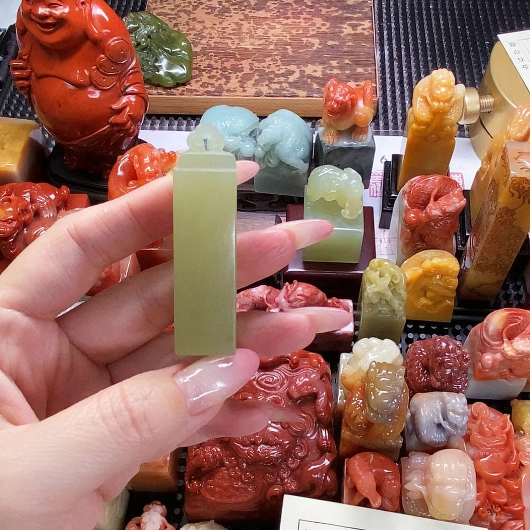 乐***匙印石昌化石定制158定制