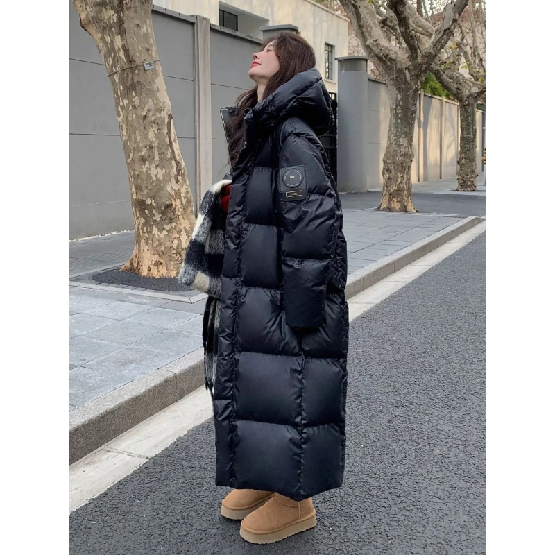 【慈城】Y0518长款羽绒服冬季保暖外套女