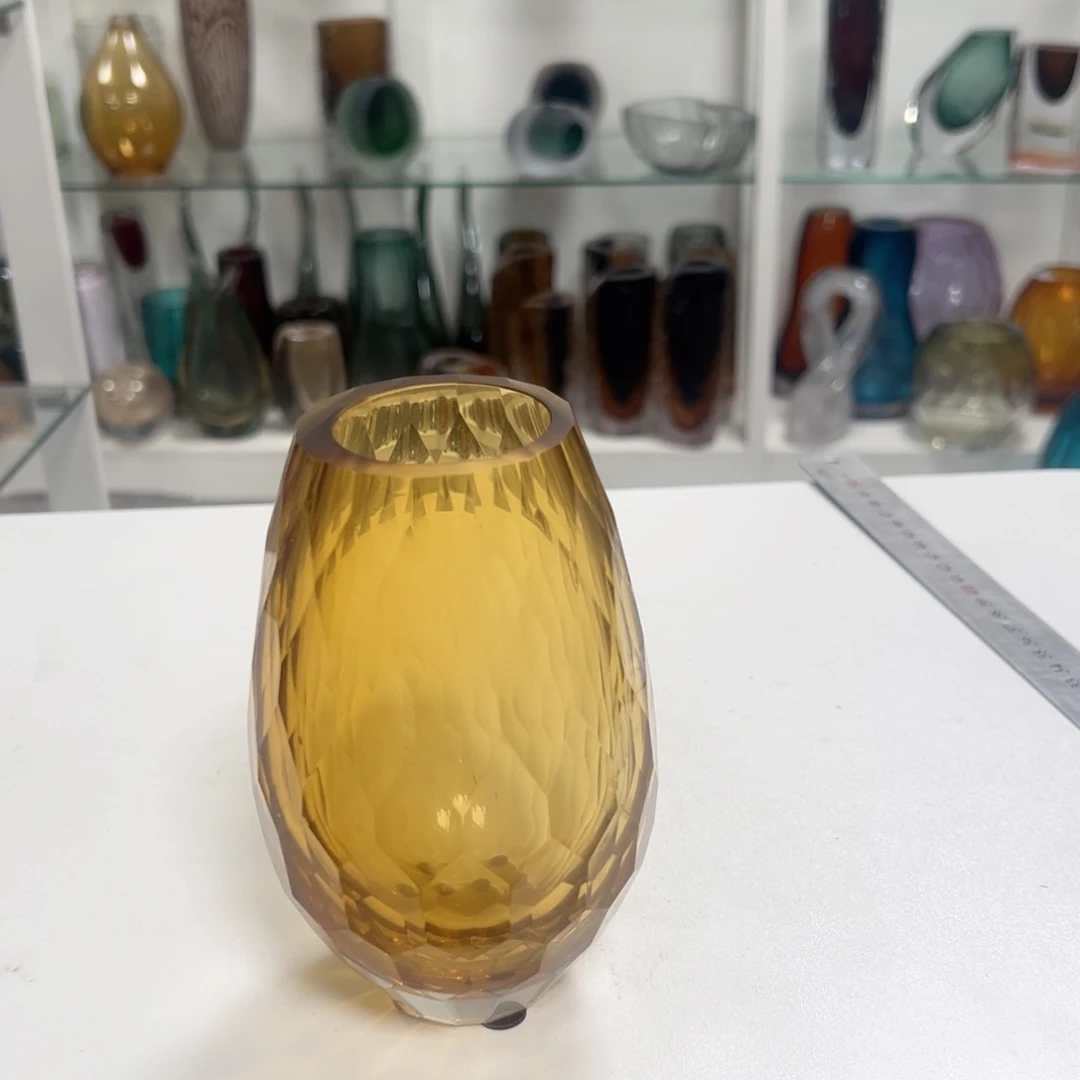 幻彩琉璃花瓶花器高度14