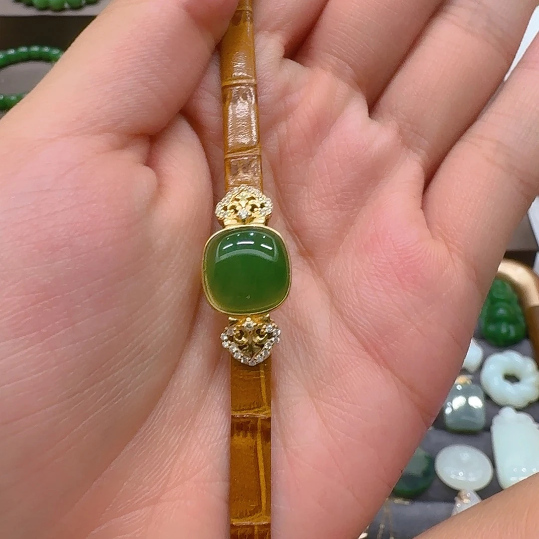 和田玉（碧玉）未镶嵌手绳