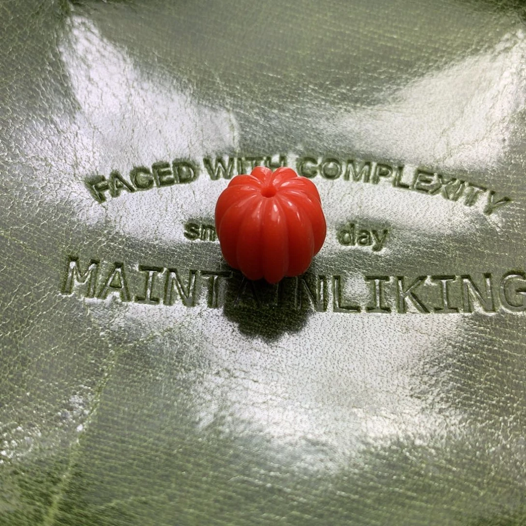 南红玛瑙保山南红瓜珠11.8m未镶嵌