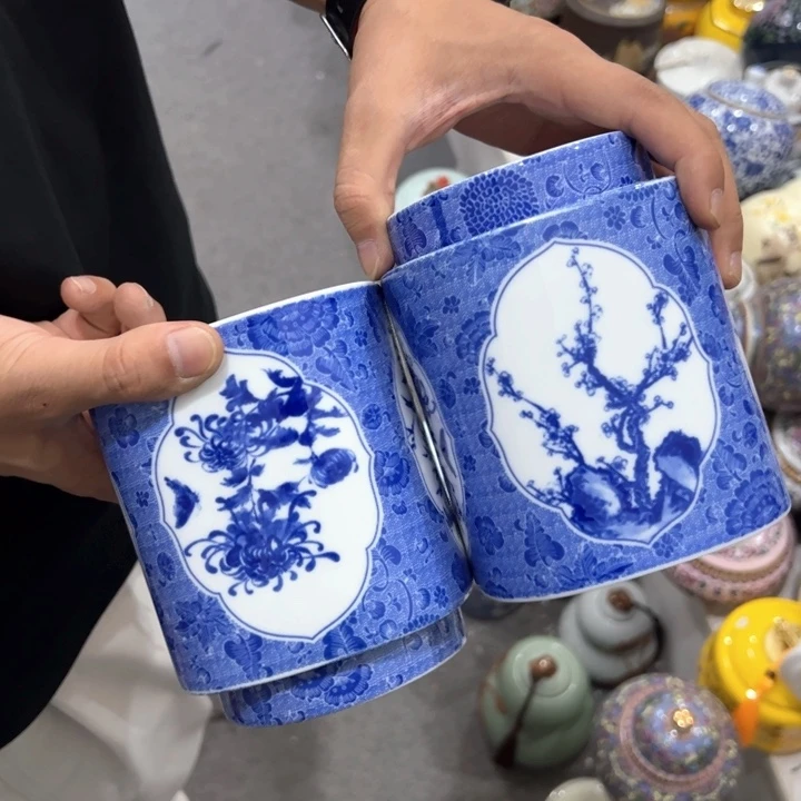 瑕疵福利品陶瓷茶叶罐