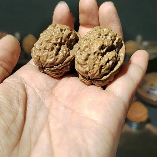 文玩核桃把件福利手捻开背蟾31尺