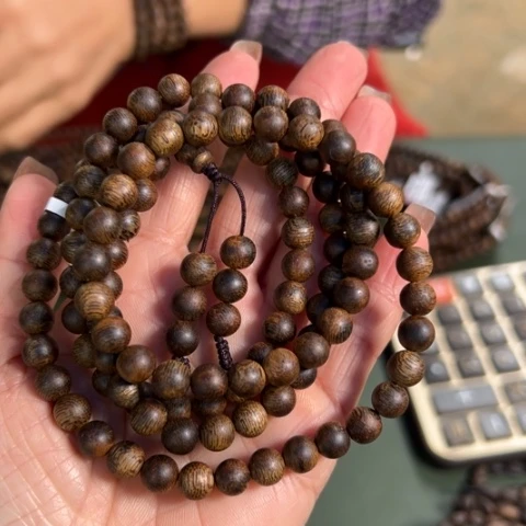 沉香手串罗门黑棋沉浮19克卡0.7多样性发1条