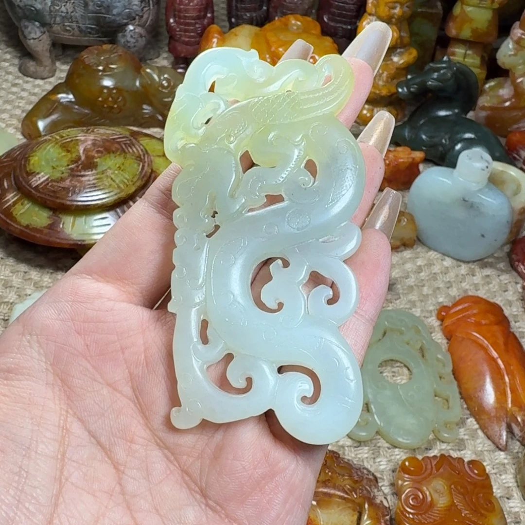 吊坠白玉菩提挂件