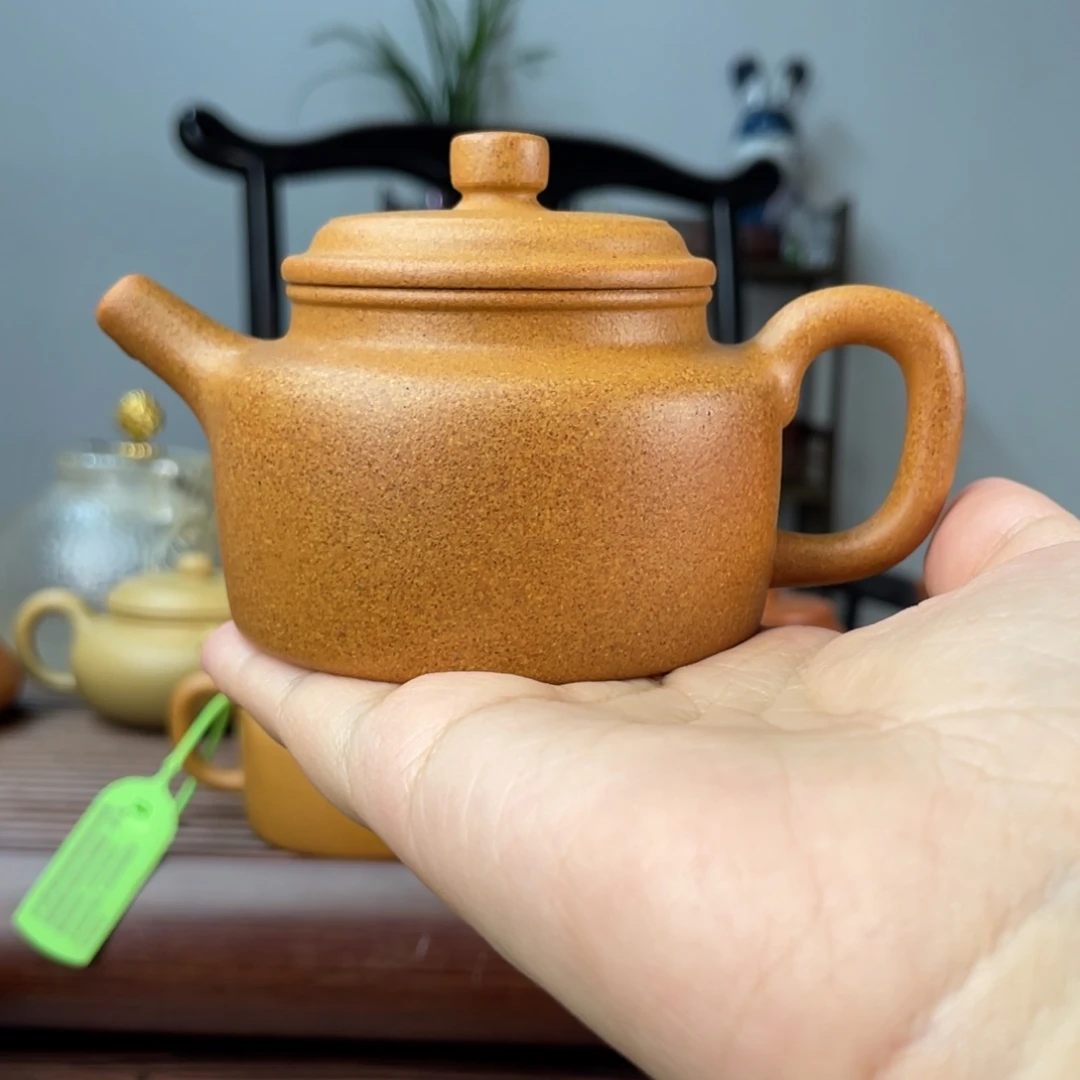 茶壶段泥黄金段德钟140cc孤品