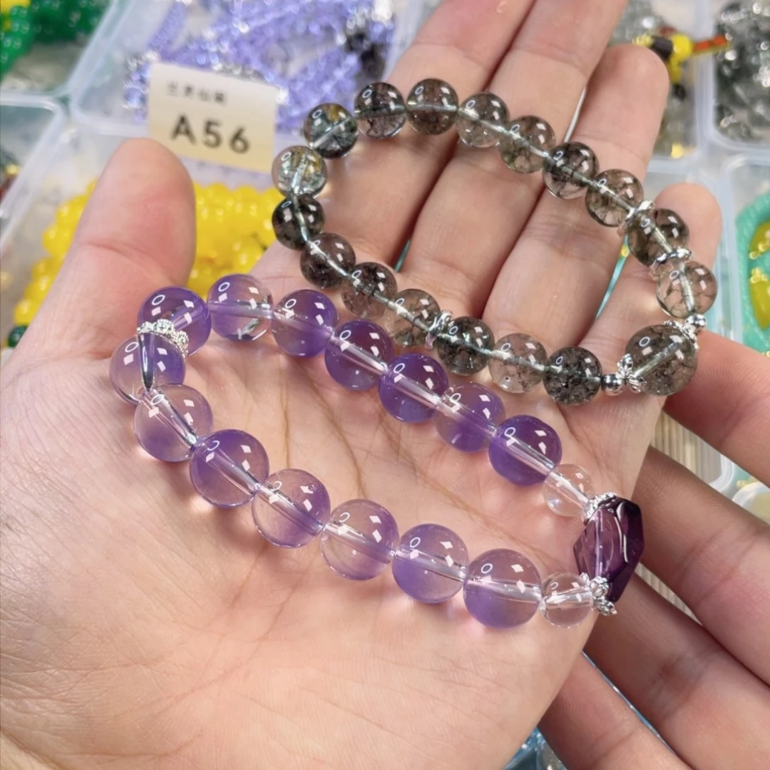 针钠钙石手饰银S925镀金镶嵌