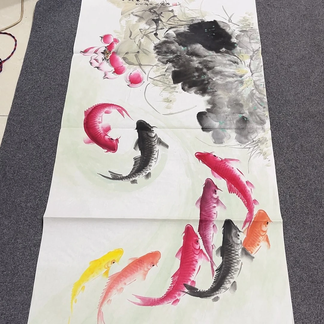 国画L精品国画作品单幅任发