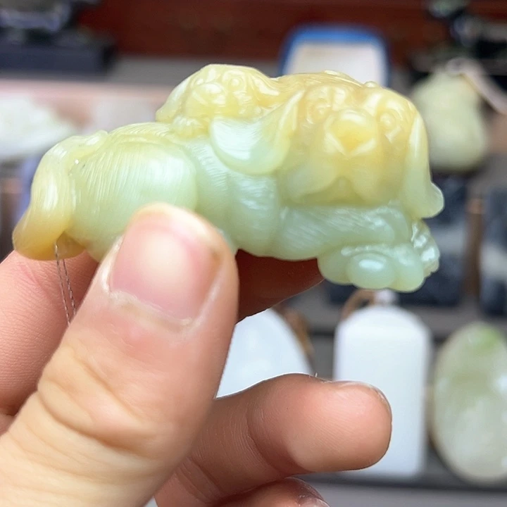 和田玉把件未镶嵌