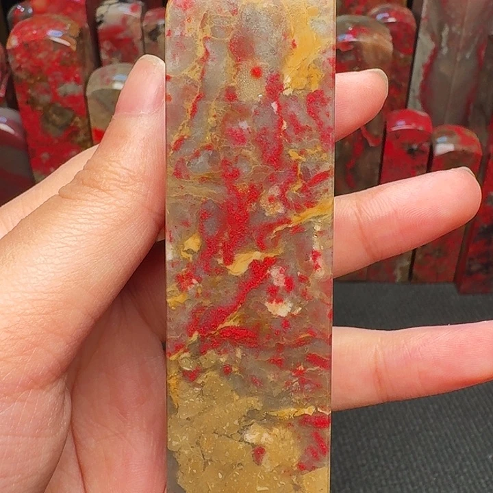 昌化石印石精品昌化鸡血石