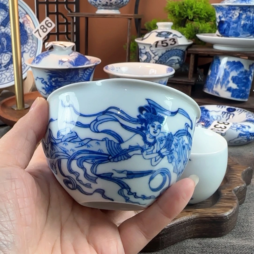 景德镇陶瓷手绘茶器822