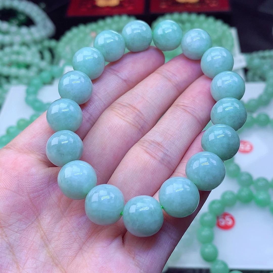 翡翠未镶嵌毛衣链