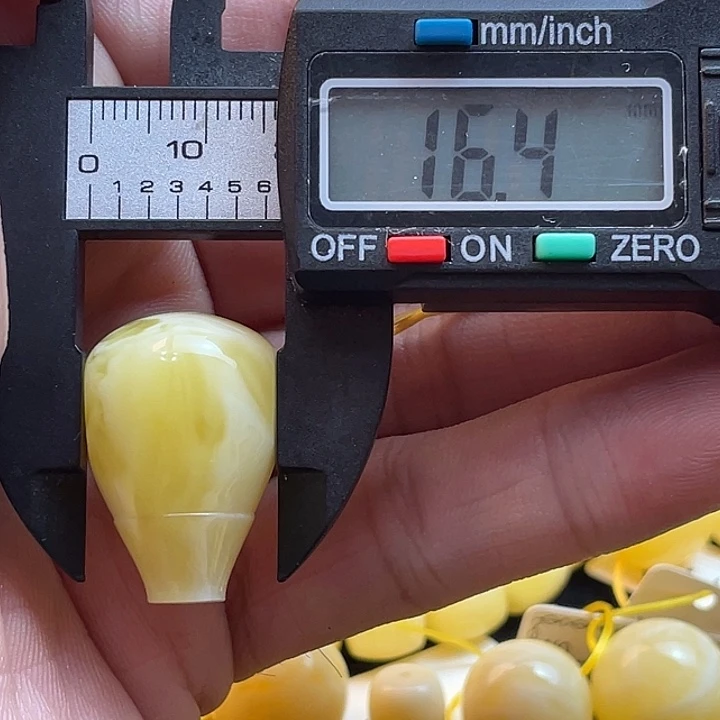 蜜蜡未镶嵌裸石10号