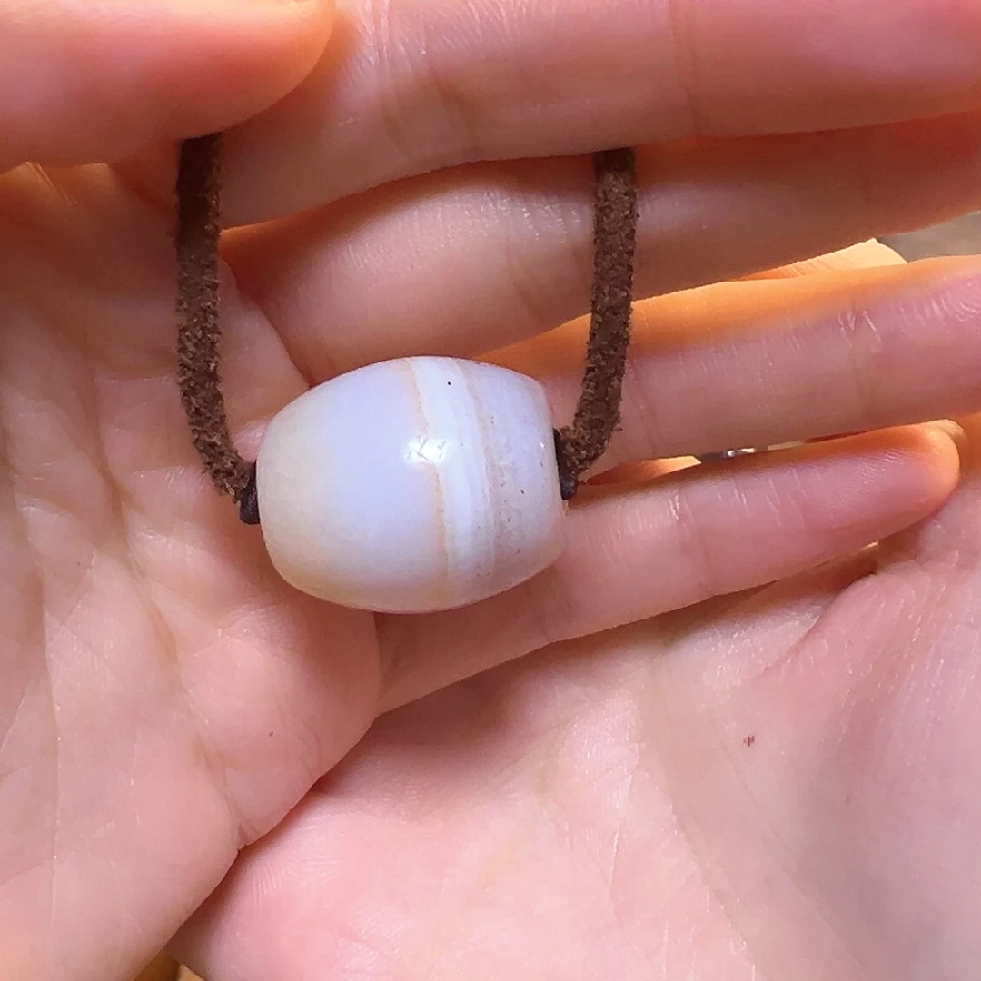 石英石纯铜锁骨链