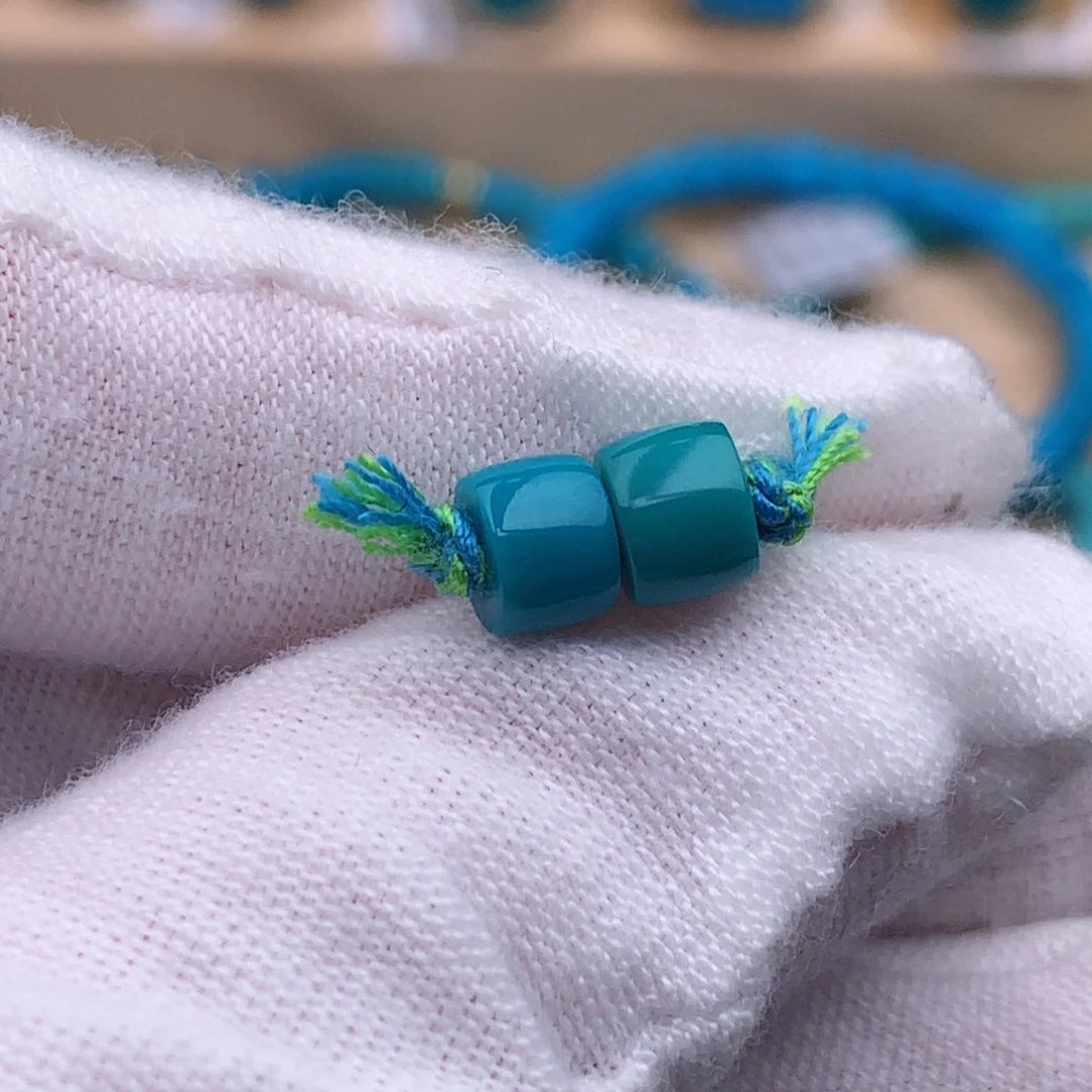 绿松石未镶嵌珠宝奇石6mm