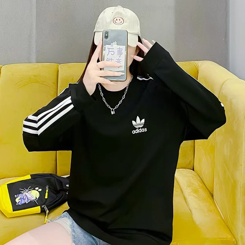 【主播专属】圆领卫衣女春秋长袖休闲百搭上衣6601