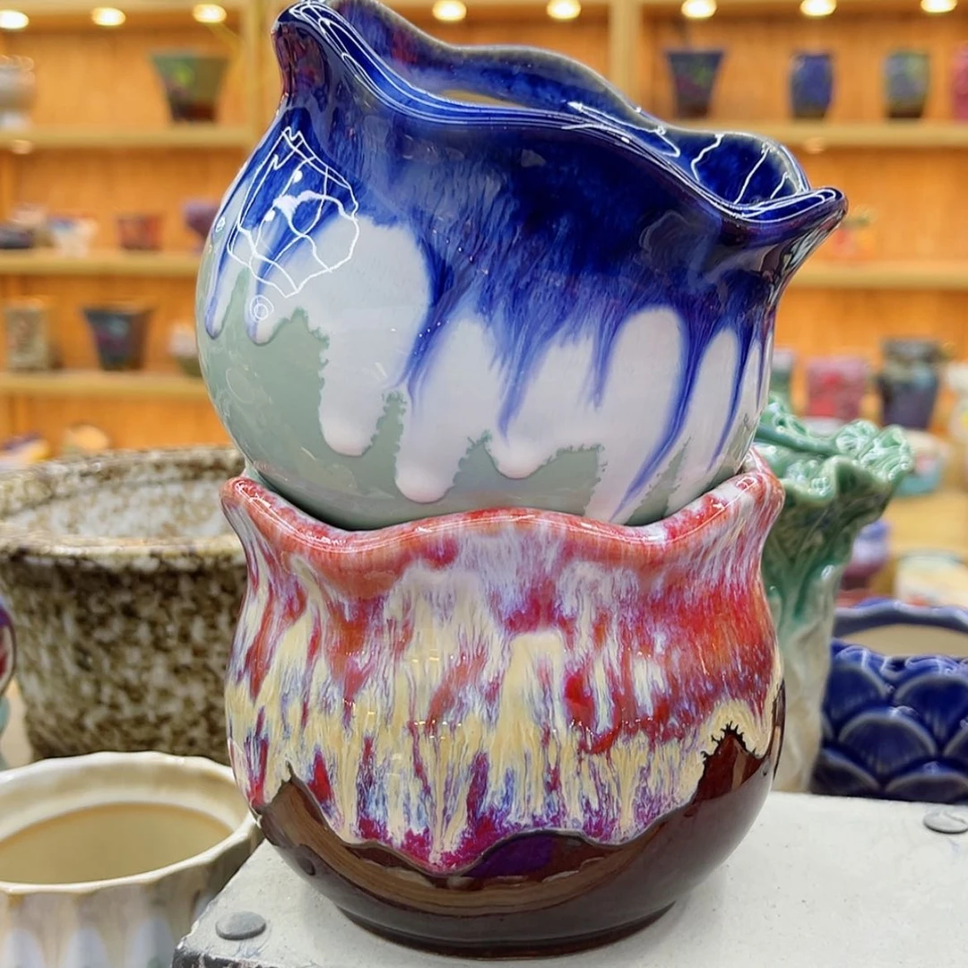 【闪购商品】陶瓷花盆
