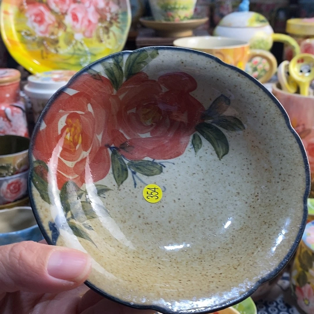 瓷片手绘陶瓷年货节福利