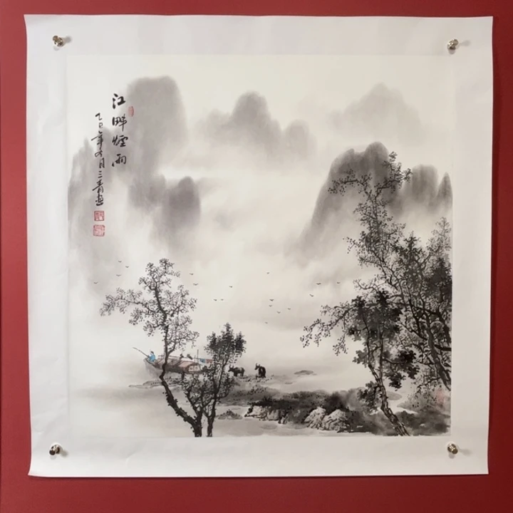 国画精品手绘作品