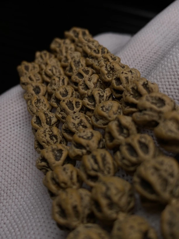 热振柏香籽「毒牙」纯原桩狂野深坑鬼108长串百香脖挂