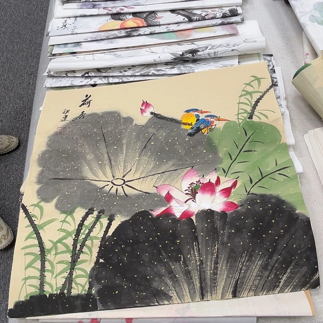 国画国画纯手绘作品