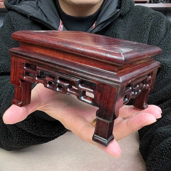 乌木类端景台小李子红木工艺品