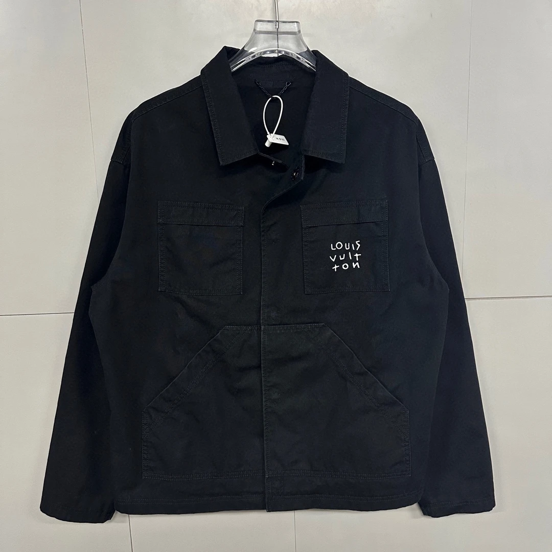 99新 LouisVuitton/路易威登 飞机刺绣logo外套 50码 D19686