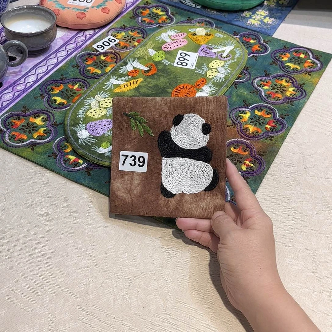 刺子绣杯垫美美价