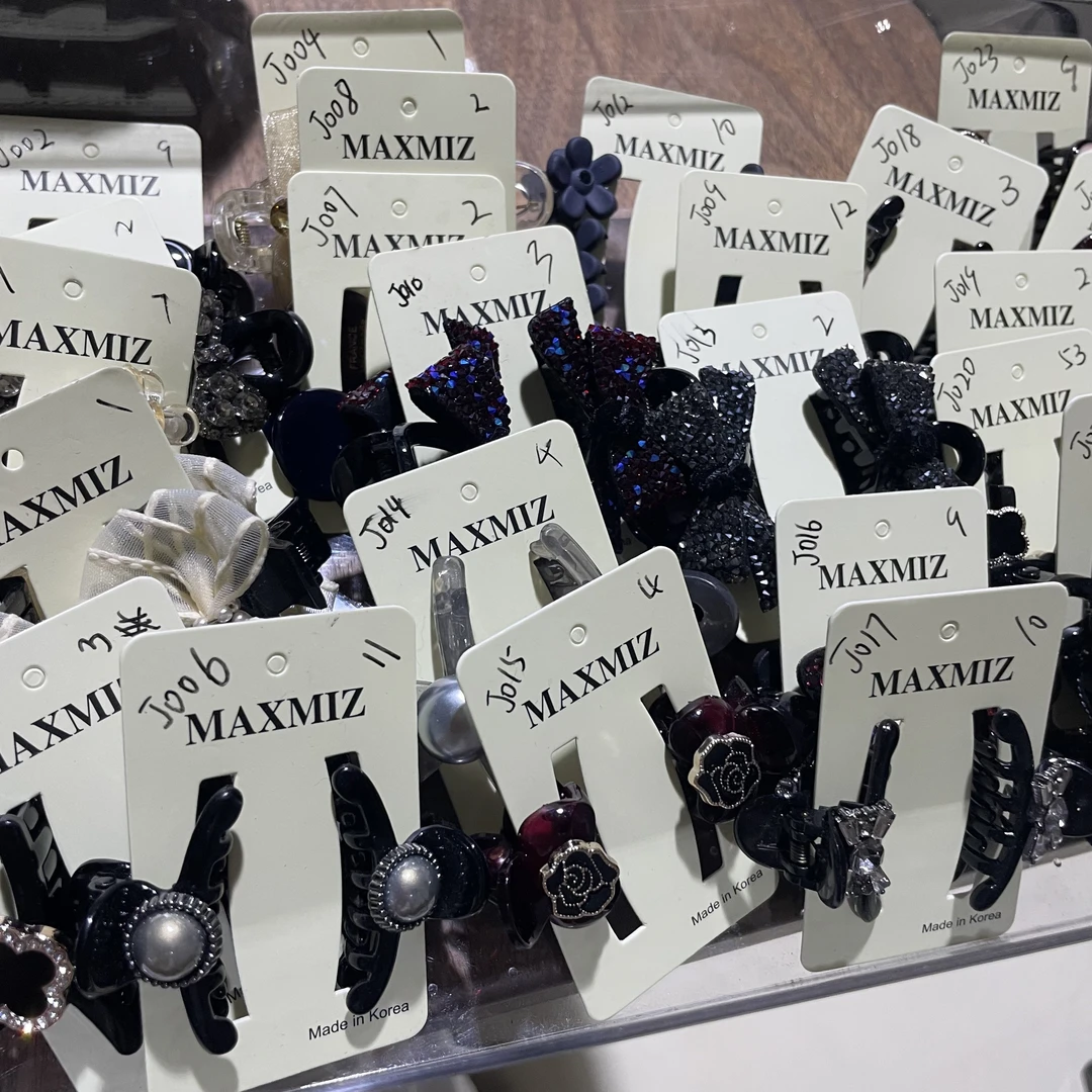 晶姐韩国发饰小抓夹清货福利J001-J024