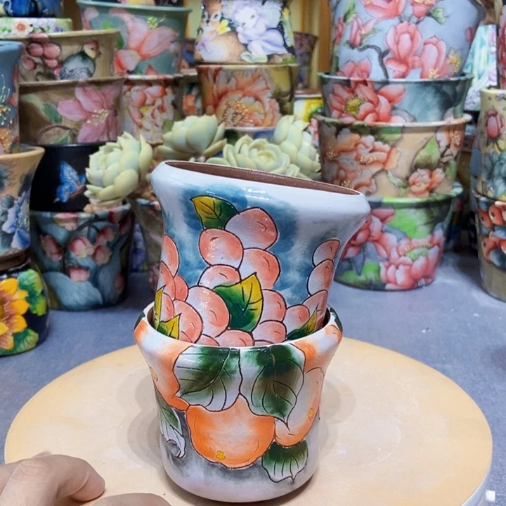 景德镇艺术手绘作品