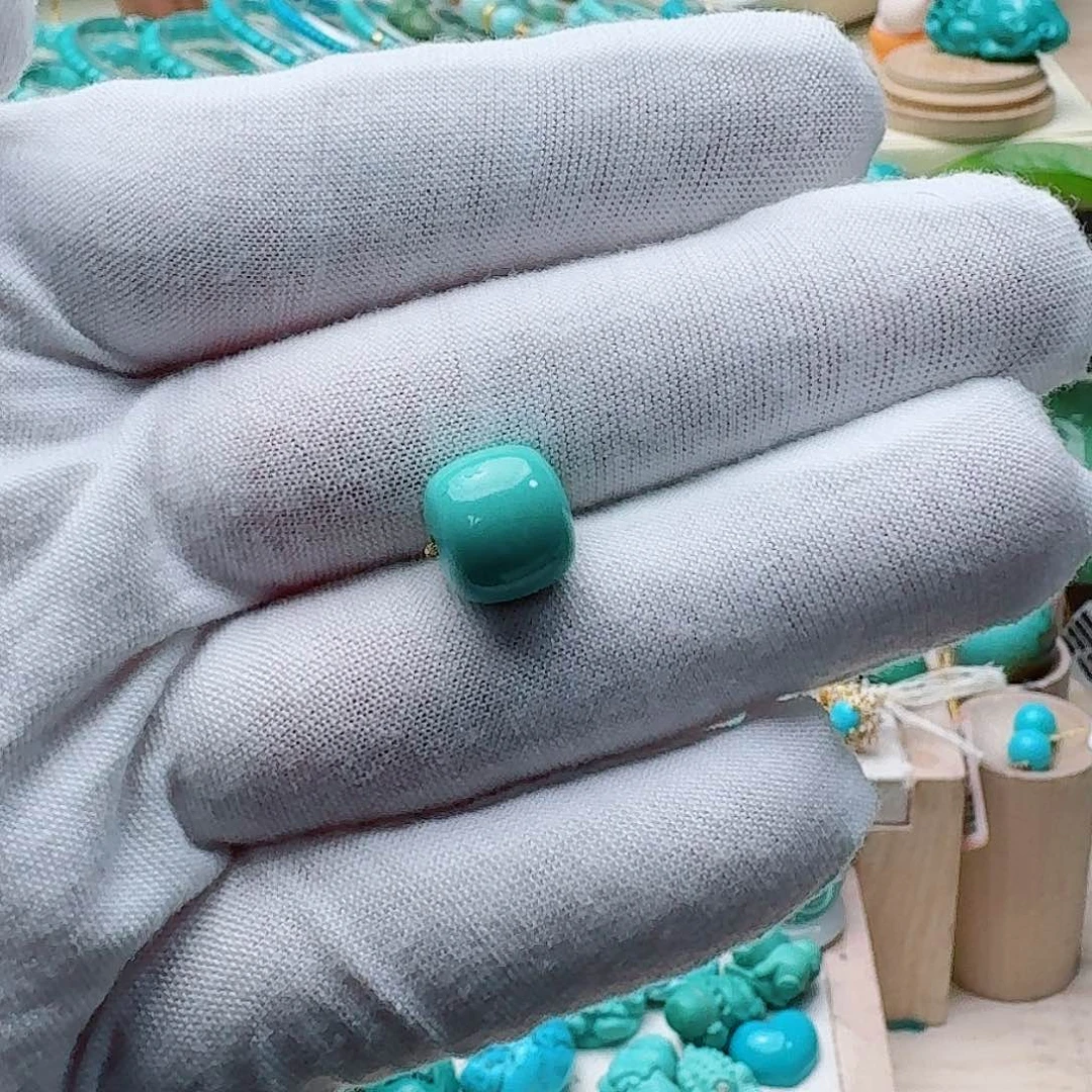 K***张绿松石未镶嵌珠宝奇石