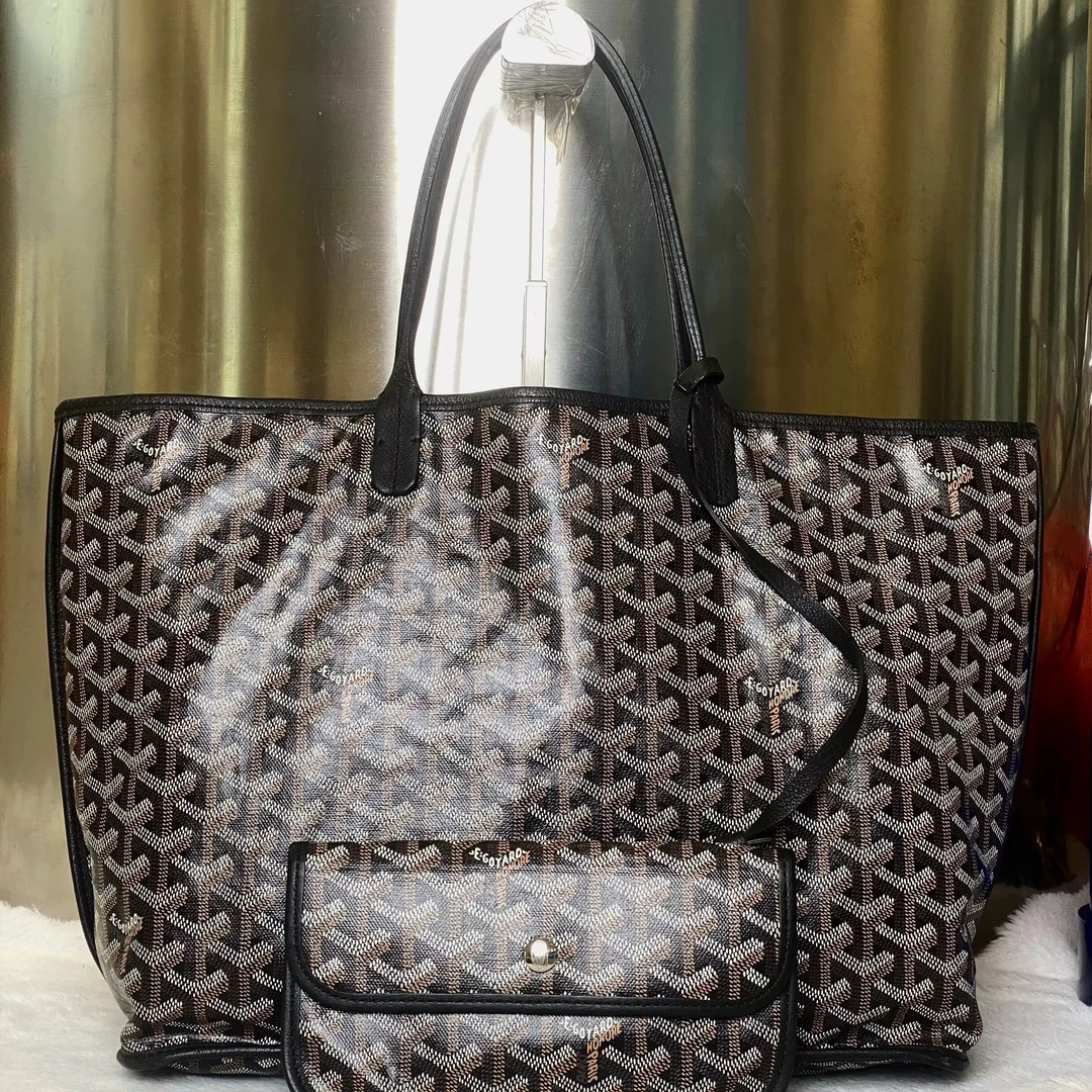 99新 Goyard 古有98新戈雅购物袋单肩包1452