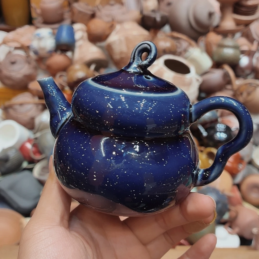 柴烧老岩泥高温茶器皿
