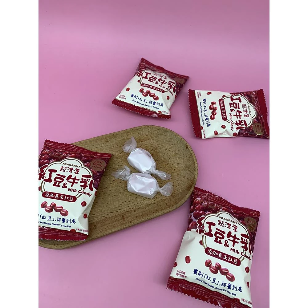 好邻居红豆牛乳奶糖订婚喜订喜糖果散装称重网红办公休闲零食
