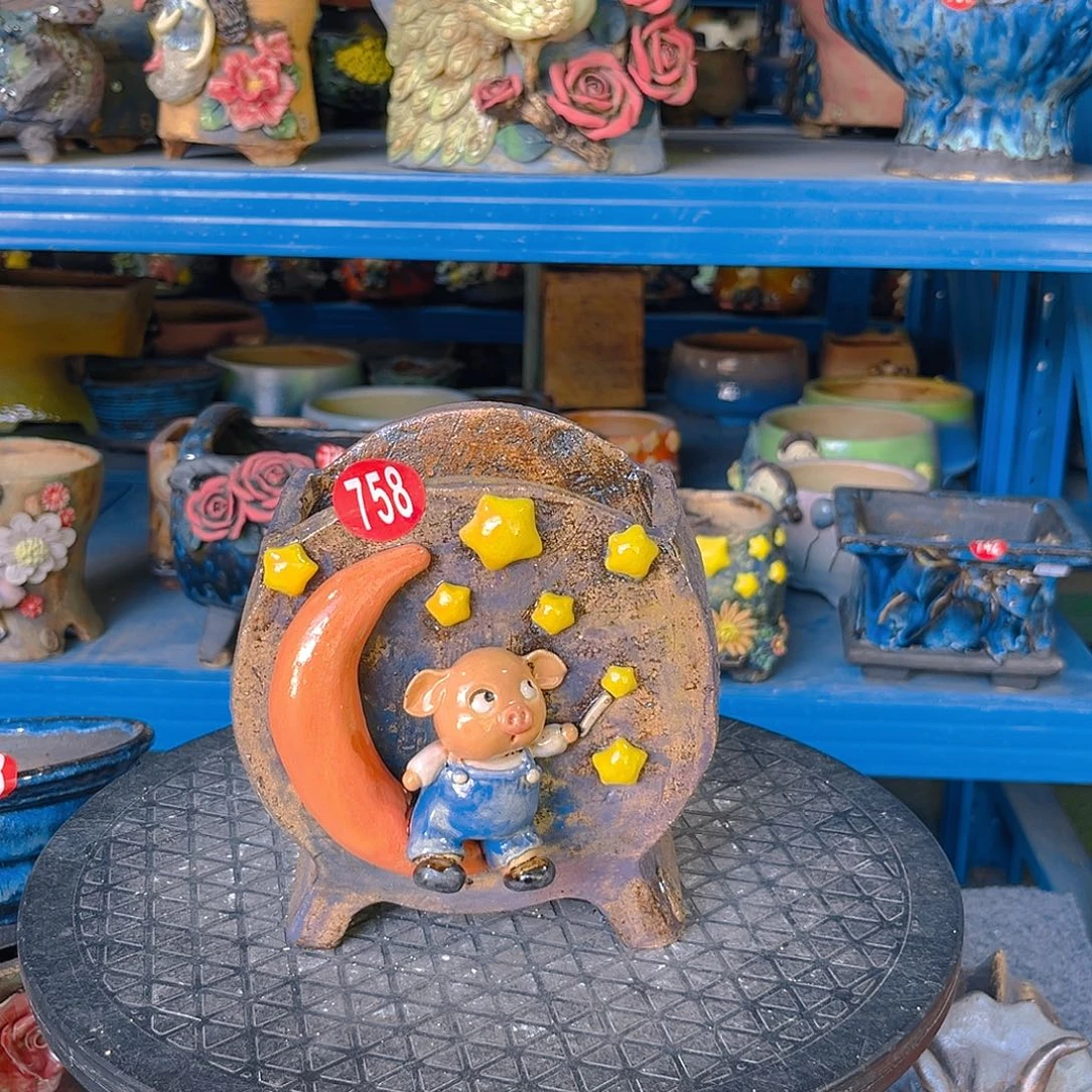 758 号陶然花器厂家直销