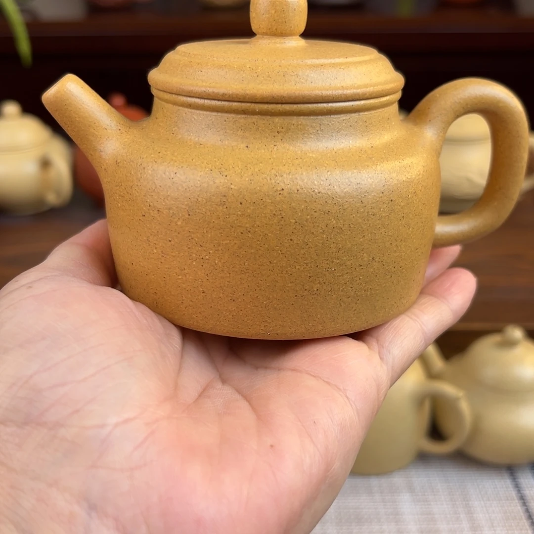茶壶紫砂黄金段德钟全手220cc