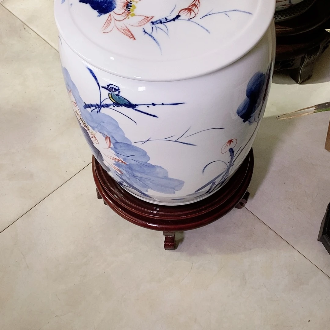 【闪购商品】九**头景德镇陶瓷家用摆件