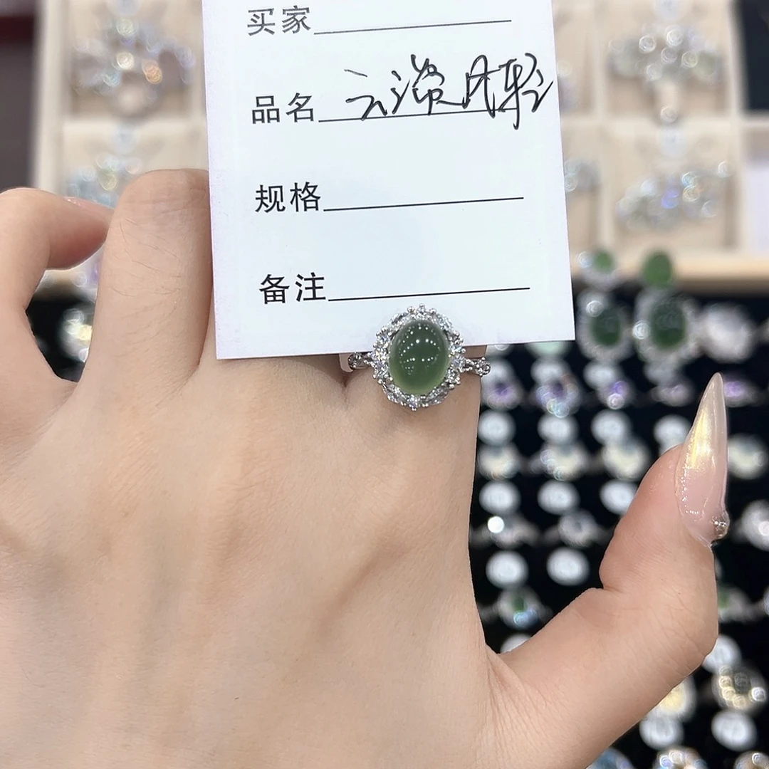 紫晶戒指银S925镶嵌云***T戒指