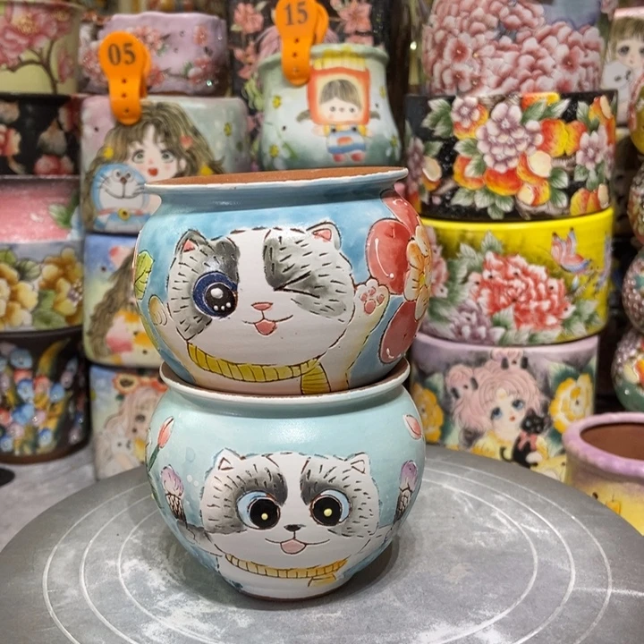 景德镇艺术手绘作品