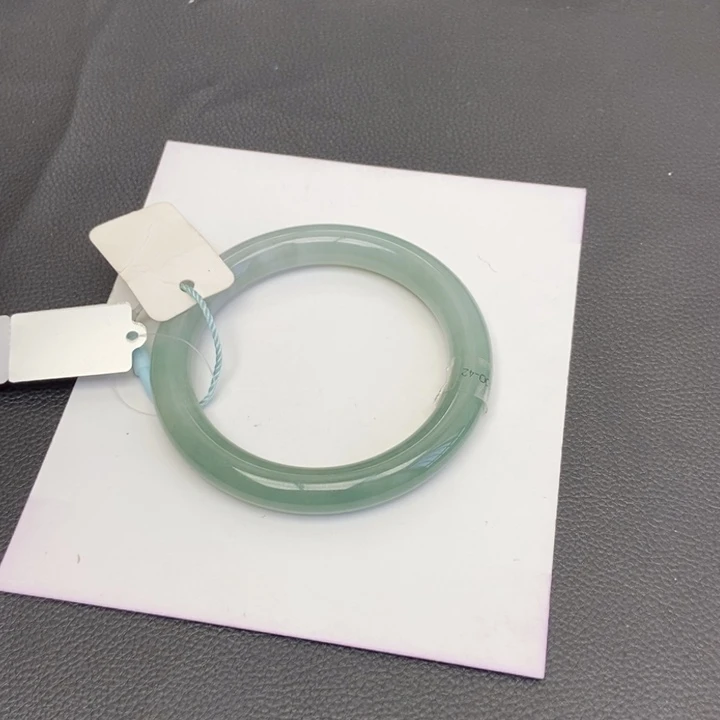 翡翠手镯未镶嵌51-53圆条