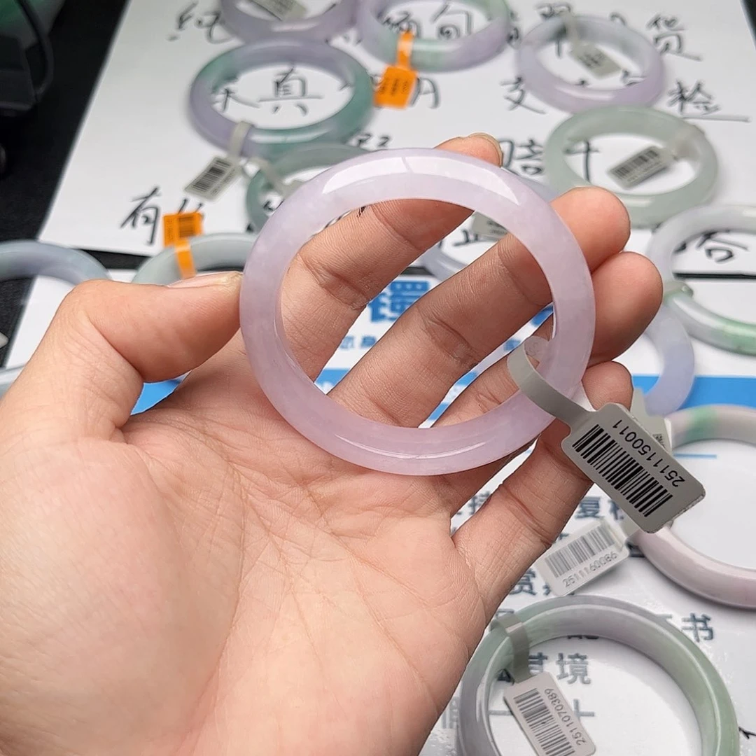 未镶嵌手镯翡翠5455。181