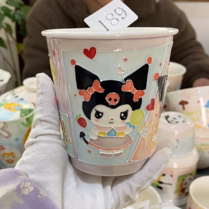 杯心***✨景德镇釉下彩手绘