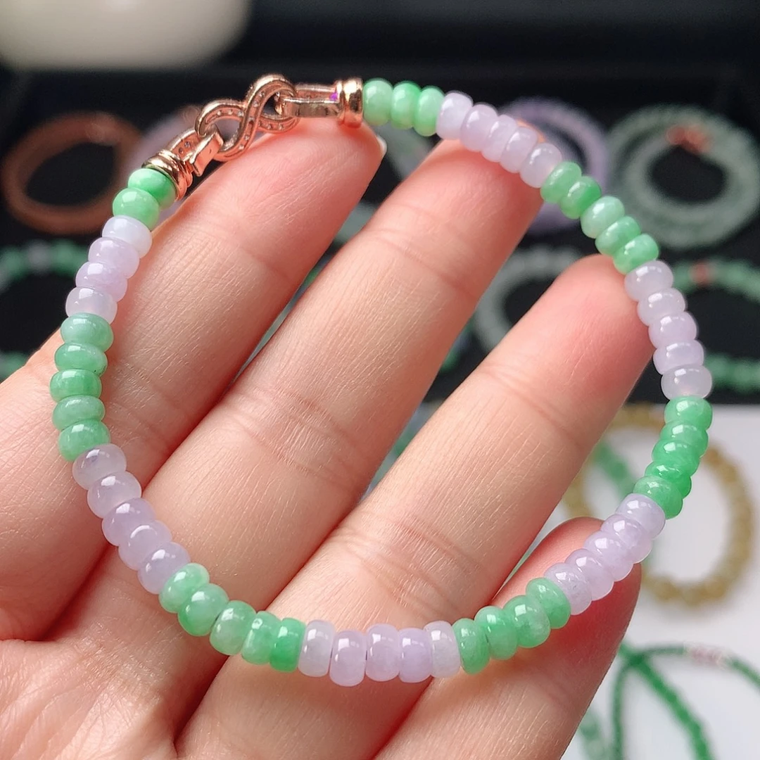 翡翠未镶嵌手链翡翠