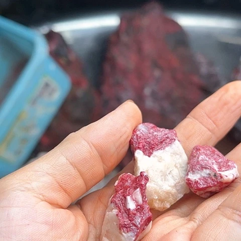 【闪购商品】天然辰砂上****你天然原矿朱砂毛料